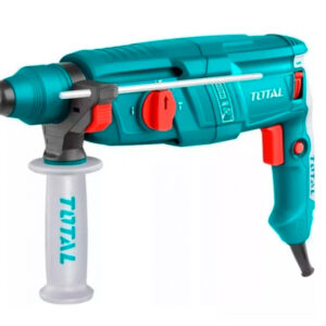 TALADRO MARTILLO ROTATORIO 800W 2,5J TOTAL (TIPO SDS PLUS - 3 BROCAS 2 CINCELES - CON MALETIN )